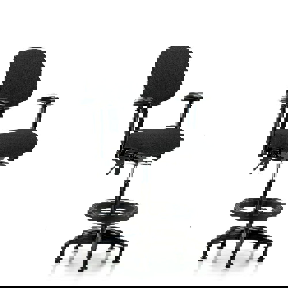 Task Chair: Olefin, Black